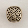 thumbnail image 1 of Artisan Collection Celtic Square Knob, Antique Brass, 1 of 1