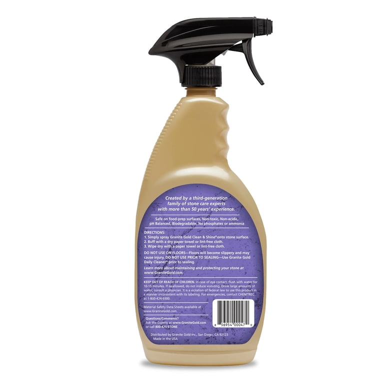 Granite Gold Clean & Shine Cleaner & Polish, 24 oz photo 2