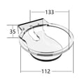 thumbnail image 4 of Estante de Pared Pequeño para Altavoces Inteligentes Dot 4 con Arreglo de Cables perfecl, 4 of 8