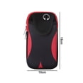 thumbnail image 2 of Brazaletes para teléfono móvil, funda para teléfono con banda elástica ajustable, brazalete deportivo para correr para caminar y caminar, 2 of 5
