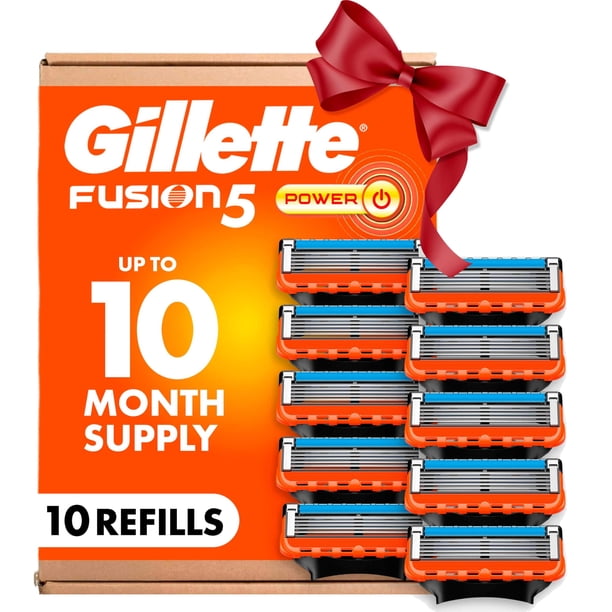 Hojas de Afeitar Gillette Fusion5 Power Paquete de 8 con 5 Cuchillas