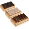 thumbnail image 1 of Ski/Snowboard Wax Brush Kit, 3 Pcs Ski Brush, Removing The Extra Cooled Wax, Brush 4.8 * 2.8 Inch, 1 of 7