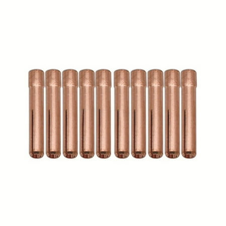 

10PCS TIG Welding Collet Tungsten Electrodes Torch Collet For WP9/20/25