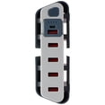 thumbnail image 3 of TYLT Energi Desktop Charging Station with 4 USB Ports + Portable Battery - Gray, 3 of 4