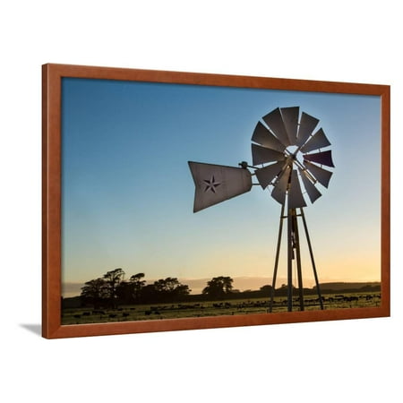 Farm Windmill  Framed Print Wall Art  By rghenry Walmart  com