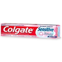 Colgate Sensitive Maximum Strength Sensitive Toothpaste  Plus Whitening And Fresh Stripe - 6 Oz  3 Pack
