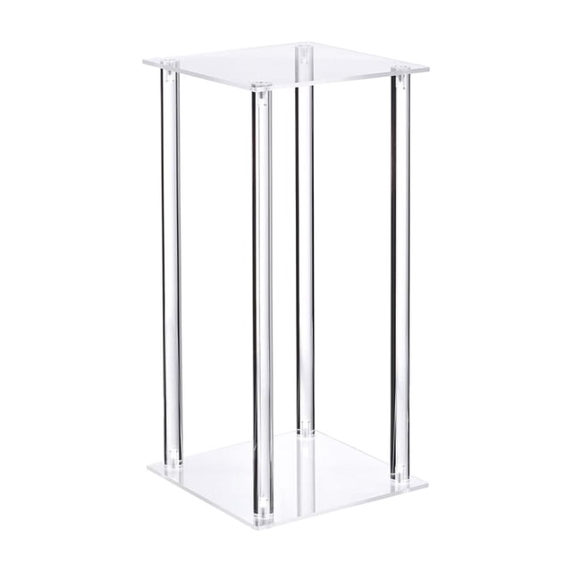 veasfak Acrylic Flower Stand Wedding Centerpiece for Birthday Party Event Engagement 40cm