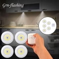 thumbnail image 3 of Moderna luz debajo del gabinete LED COB luz nocturna control remoto lámpara claro Yuyangstore Bajo la luz del gabinete, 3 of 8