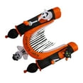 thumbnail image 4 of 8ft Skull Ghost Inflatable Arch, LED Light  Decor with Power Cord, Zipper, 210T Polyester, Tear Resistant, LED Lights, Water Resistant, Holiday Decoration,Parks,Bars,Clubs, 4 of 7