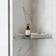 thumbnail image 2 of Repisa Esquinera Para Baño De Vidrio Acero Inoxidable Hi307 Plateado, 2 of 3