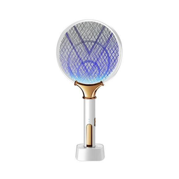 jovati Mosquito Zapper Indoor and Outdoor Electric Fly Swatter , Electric Zapper,Mosquito Trap Lamp & Racket, Mosquito Kill Fly Zapper W/ Purple Light Attractant for Home Indoor Outdoor