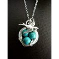 thumbnail image 6 of QQTDFG Turquoise 925 Silver Cross Pendant Chain Necklace Wedding Party Jewelry Gift-#8, 6 of 9