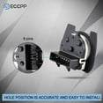 thumbnail image 4 of ECCPP Power Mirror Switch Replacement For Cadillac 1999-2000 For Chevrolet 1995-2005 For Chevrolet 1990-1993 1995-2005 For GMC 1996-1997 For Oldsmobile 15009690, 4 of 7
