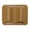 Coffee, variant on Cowhide Dual Pen Clip, Dienrx Leather Dual Pen Holder, 2-Slot Pen Case for Office & Desk Organization