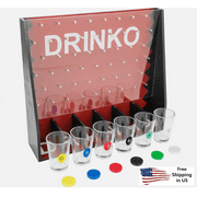 DRINKO SHOT GAME- Fairly Odd Novelties - Fun Social Shot Glass Party Game