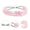 thumbnail image 3 of Unique Bargains 1 Pc Elastic Band Sequins Headbands for Women Pink, 3 of 6
