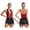 Red, variant on Women's Latin Jazz Shiny Sequins Fringe Jumpsuit Sleeveless Tassel Leotard Dancewear Blue S