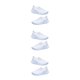 thumbnail image 2 of Jumpingount Flats Mesh Sneakers Shoes Casual Sports Sock Rhinestone Trainers Summer Cómodo para correr al aire libre Blanco Type1 NO1, 2 of 6