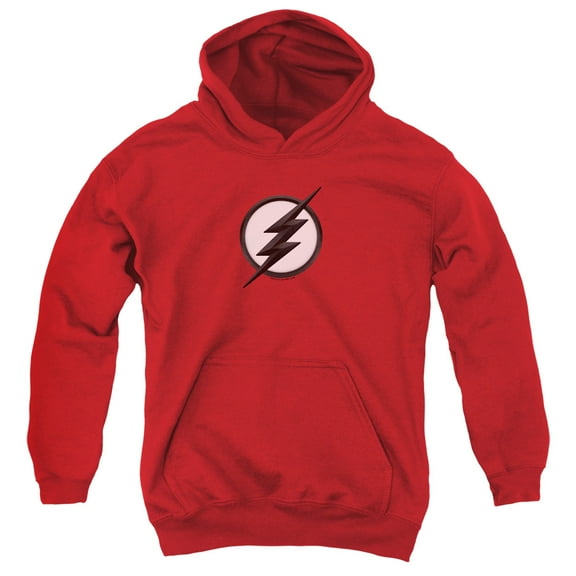 Flash - Jesse Quick Logo - Youth Hooded Sweatshirt - Large
