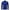 A Blue, variant on Mens Ribbed Slim Fit Knitted Pullover Casual Turtleneck Sweater