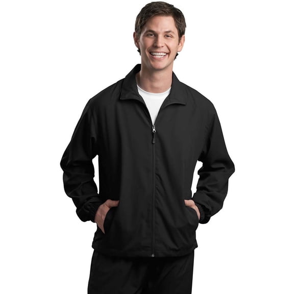 Sport-Tek Full-Zip Wind Jacket. JST70