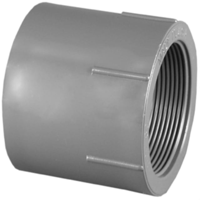 Adaptador SXFPT SCH80 SXFPT de PVC Charlotte Pipe & Foundry de 2 pulgadas