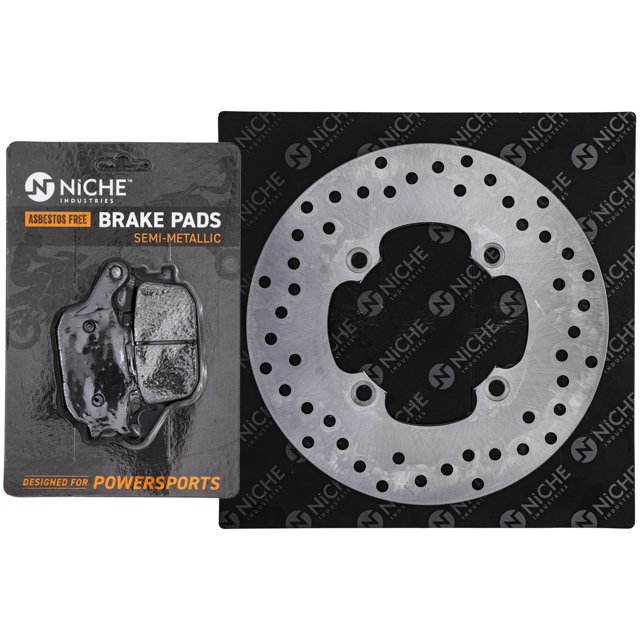 Niche Rear Right Brake Rotor Pad Kit for Honda CB900F 06435-MEJ-026 Motorcycle MK1006989
