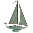 thumbnail image 3 of Whitehall Products Copper Sailboat Weathervane, Polished, 3 of 3