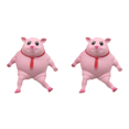 thumbnail image 1 of Pig Squeeze Toy Creative Juguete Estrés Alivio para (9x9cm), 1 of 4
