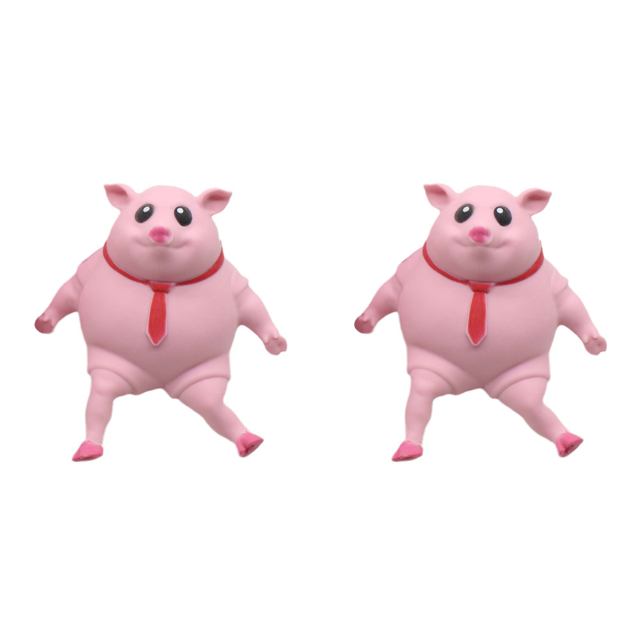 Pig Squeeze Toy Creative Juguete Estrés Alivio para (9x9cm)