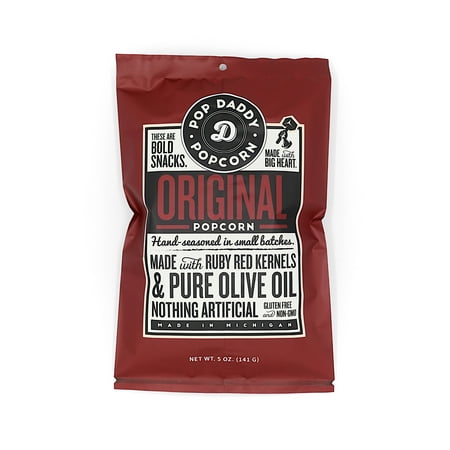 POP DADDY POPCORN, RUBY RED POPCORN, ORIGINAL