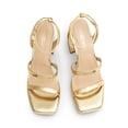 thumbnail image 4 of Sandalia DREAM PAIRS Plataforma Tacones Dorados Tacón Grueso 10 cm, 4 of 5