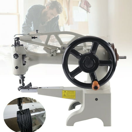 Anqidi 11.8" Manual Patch Leather Sewing Machine DIY Cobbler Shoe Repair Boot Patcher Industrial Stitching Machine