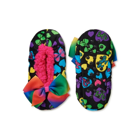 JoJo Siwa Girls’ Slipper Socks, Sizes S-L