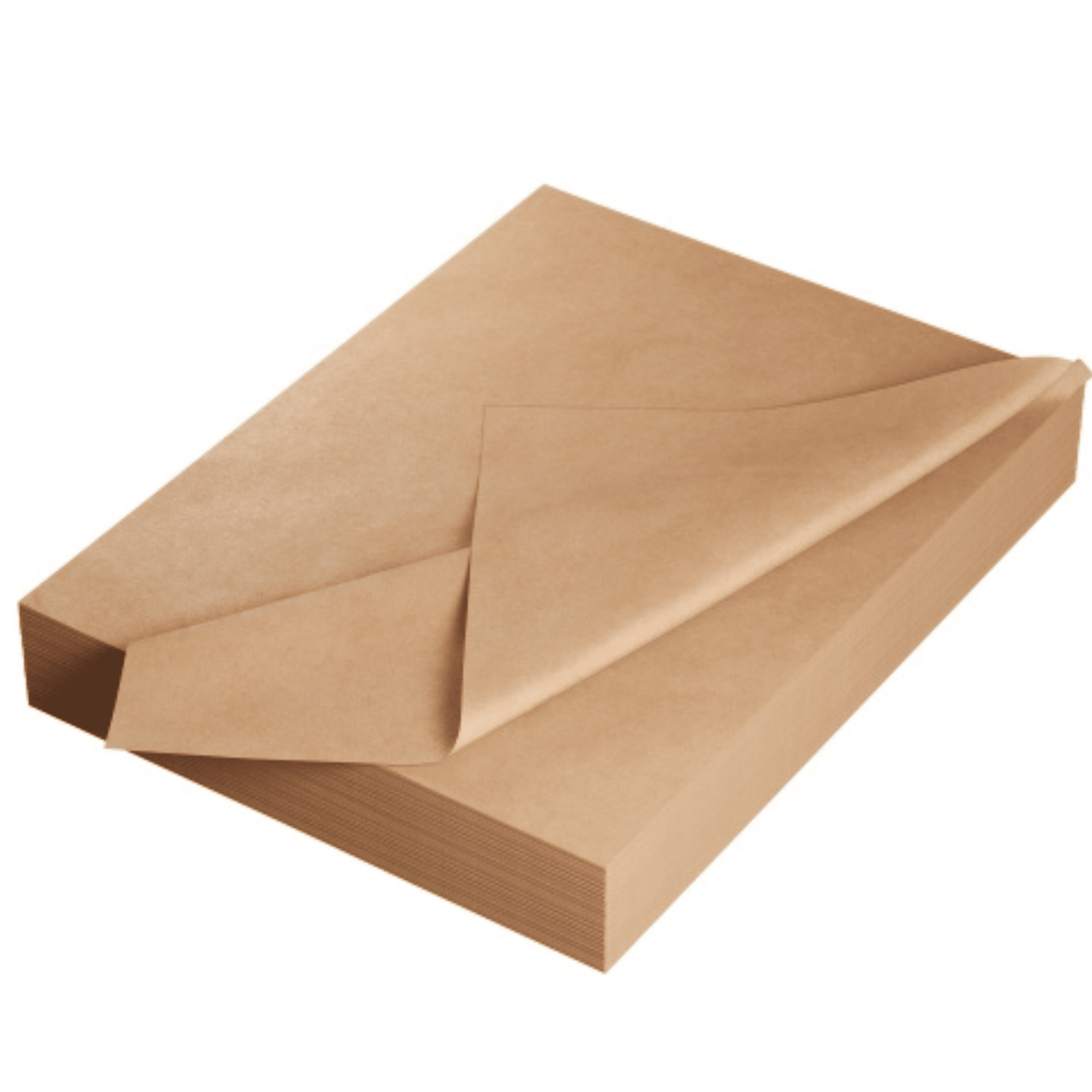 Kraft tissue paper, 15 RECYCLED tissue paper sheets 20” x 30” MADE