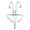 White, variant on Soft PU Leather Safety Harness for High Chairs Adjustable 5 Point Belt Infant Feeding Seat Strollers Accessory