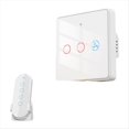 thumbnail image 1 of Interruptor Inteligente de Ventilador y Luz, Bidireccional, RF433, Control Remoto de Pared, Táctil, Aplicación Tuya, Temporizador de Voz, ., 1 of 10