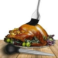 thumbnail image 1 of 1 Set Stainless Steel Seasoning BBQ Tool Oil Brush Pump Cooking Meat Accessory, 1 of 4