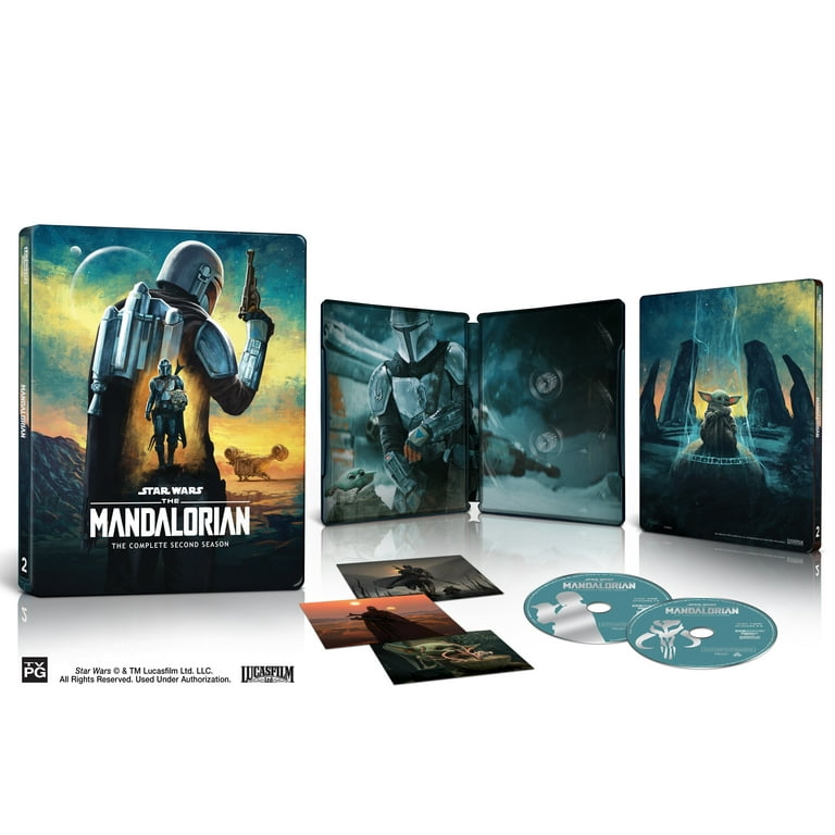 The Mandalorian - Season 2 (Limited Collector's Edition, Steelbook, 2 4K  Ultra HDs + 2 Blu-rays) 