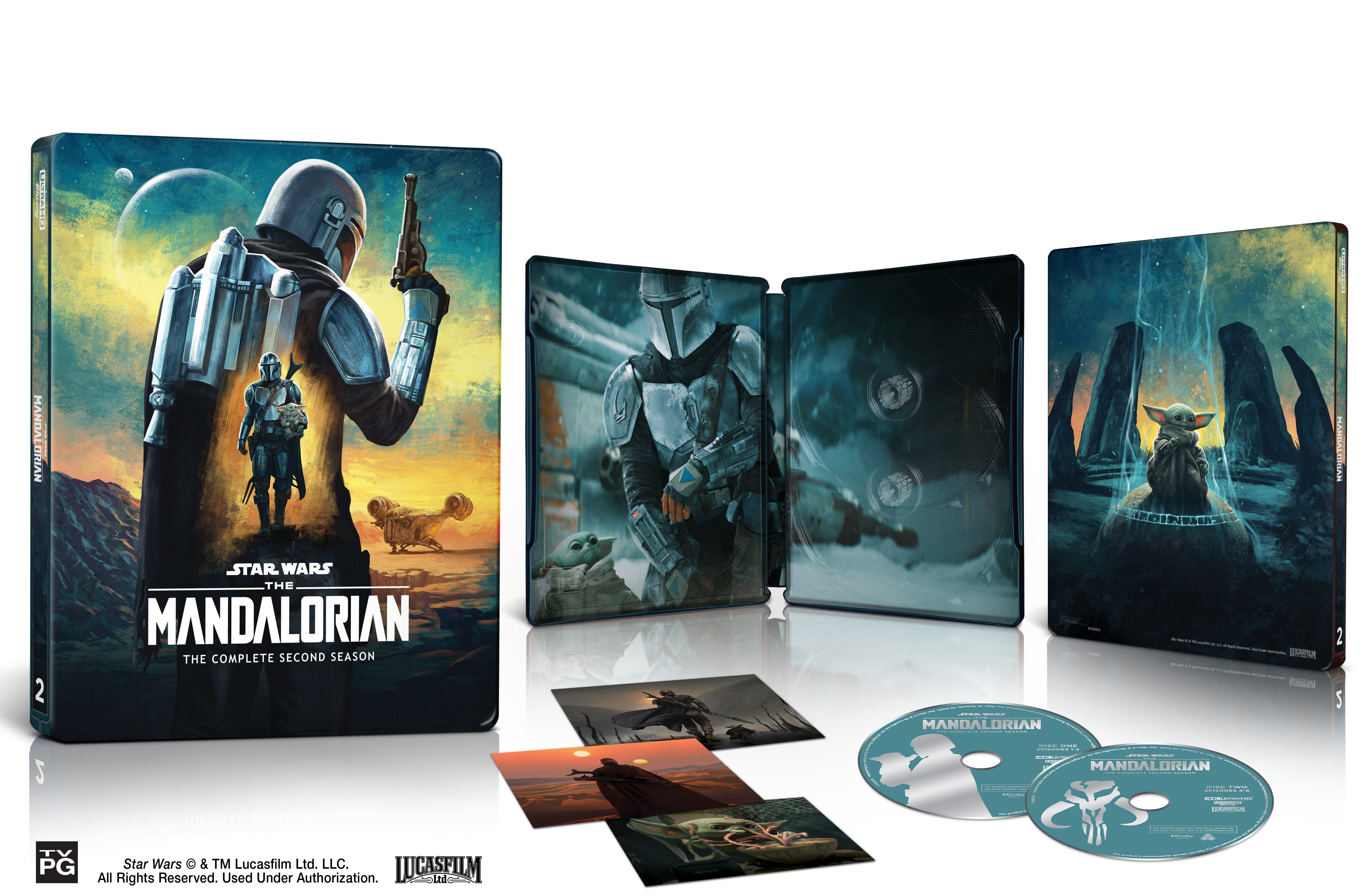 The Mandalorian: The Complete Second Season (Steelbook) 4K Ultra HD - image 2 of 3