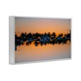 thumbnail image 3 of Stupell Industries Reflecting Sunset Palms White Framed Giclee Art design by Robin Vandenabeele, 16 x 24, 3 of 8