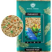 LEACH GRAIN & MILLING CO. Parakeet Food Plus, Premium Bird Seed, Nutrient Rich Blend, 5 lbs