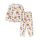 thumbnail image 1 of Balery Childrens Party Conjunto de Pijama con Estampado para Mujer, Conjunto de Dos Piezas con Manga Larga, Ropa de Dormir Suave con Bolsillos, Pijamas Cómodos-Medium, 1 of 7