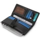 thumbnail image 5 of Cartera larga Montana West para mujer con bloqueo RFID y doble pliegue, 5 of 6
