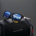 thumbnail image 2 of 3 piezas de gafas de sol cuadradas Vintage Unisex de moda para hombres y mujeres que conducen a la pesca gafas de sol de diseñador de marca de lujo gafas UV400, 2 of 5