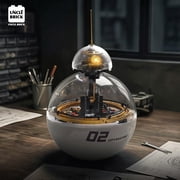 Sci-Fi Robot Building Set, Programmable Rolling Sphere Robot with Remote Control, STEM Building Kit , Teens & Adults, Futuristic Collectible Display Model