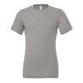 thumbnail image 1 of Canvas - Camiseta básice con cuelloredondo de manga corta ajustada en el Bicep para hombre - Verano (Gris Athelic Triblend), 1 of 1