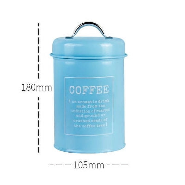 Lata sellada de estilo europeo, lata para leche en polvo, lata para café, lata para té, lata para caramelos, lata para mascarillas, a prueba de humedad con anillo de sellado