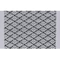 thumbnail image 2 of Zelouf Catherine All Over 3D Flower Embroidery Mesh  , Sewing, DIY, Crafts Fabric by the Yard, Black, 5 Yard, 2 of 2