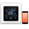 thumbnail image 2 of Termostato programable Dontodent 16A con calentador eléctrico Wifi doméstico con pantalla táctil Lcd caldera de calefacción de suelo inteligente Kuyhfg Sin marca, 2 of 5